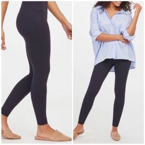 SPANX Navy Blue Ponte Leggings